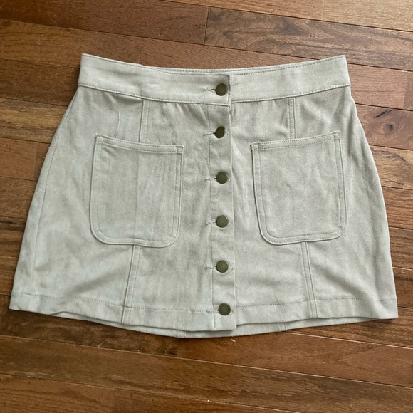 Altar’d State Suede Skirt - Picture 1 of 4